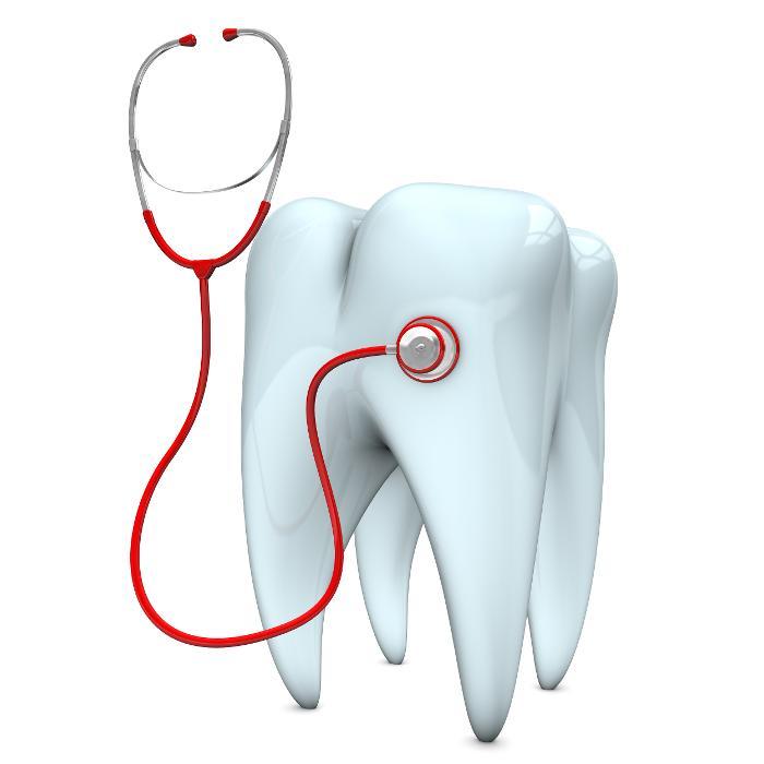 Image of stethoscope on teeth